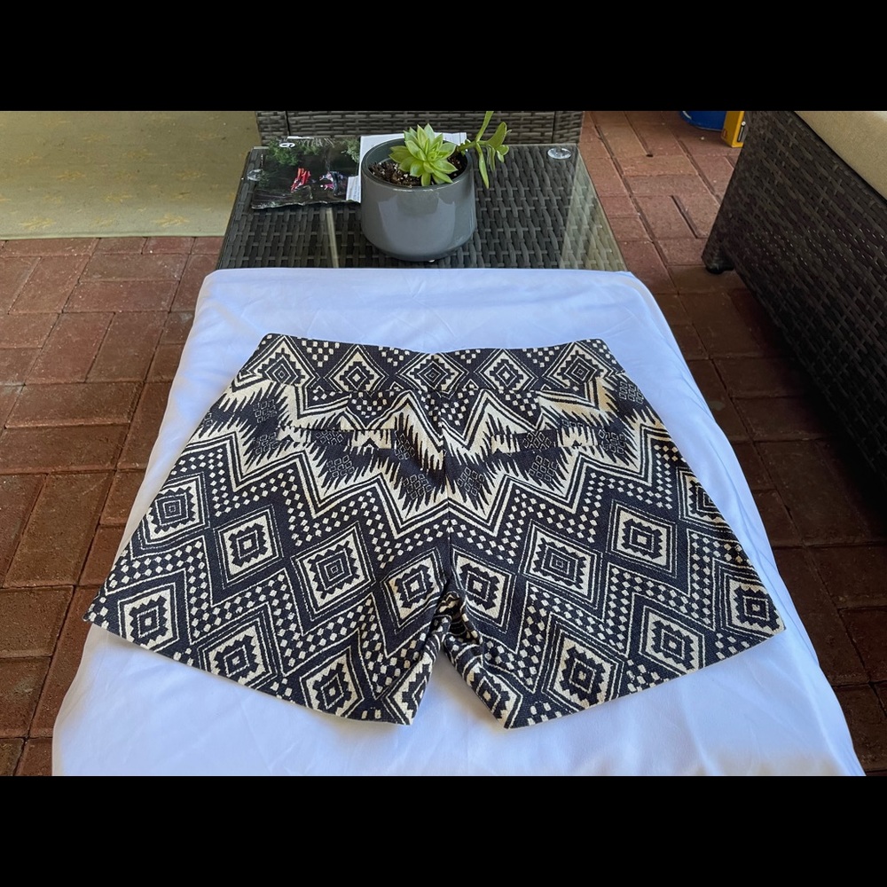 J Crew Aztec Boho Patterned Shorts - image 4